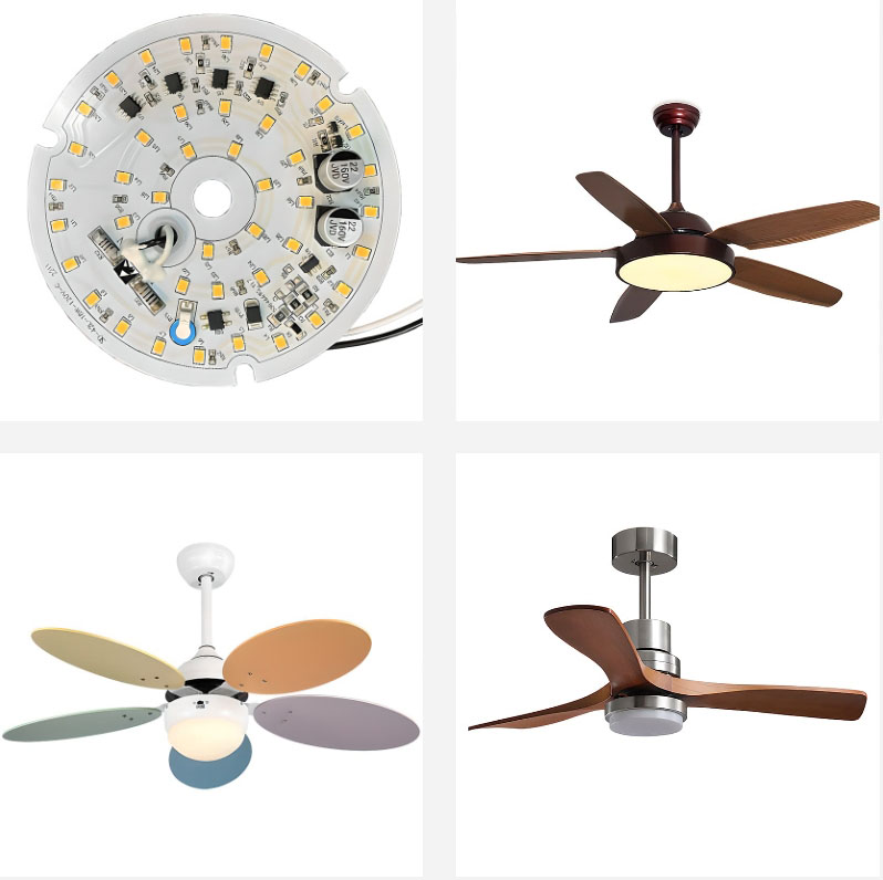 DOB led pcb module for FAN LIGHTS