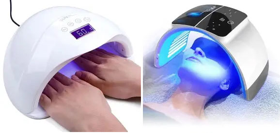 UV for skin and nail healthcare